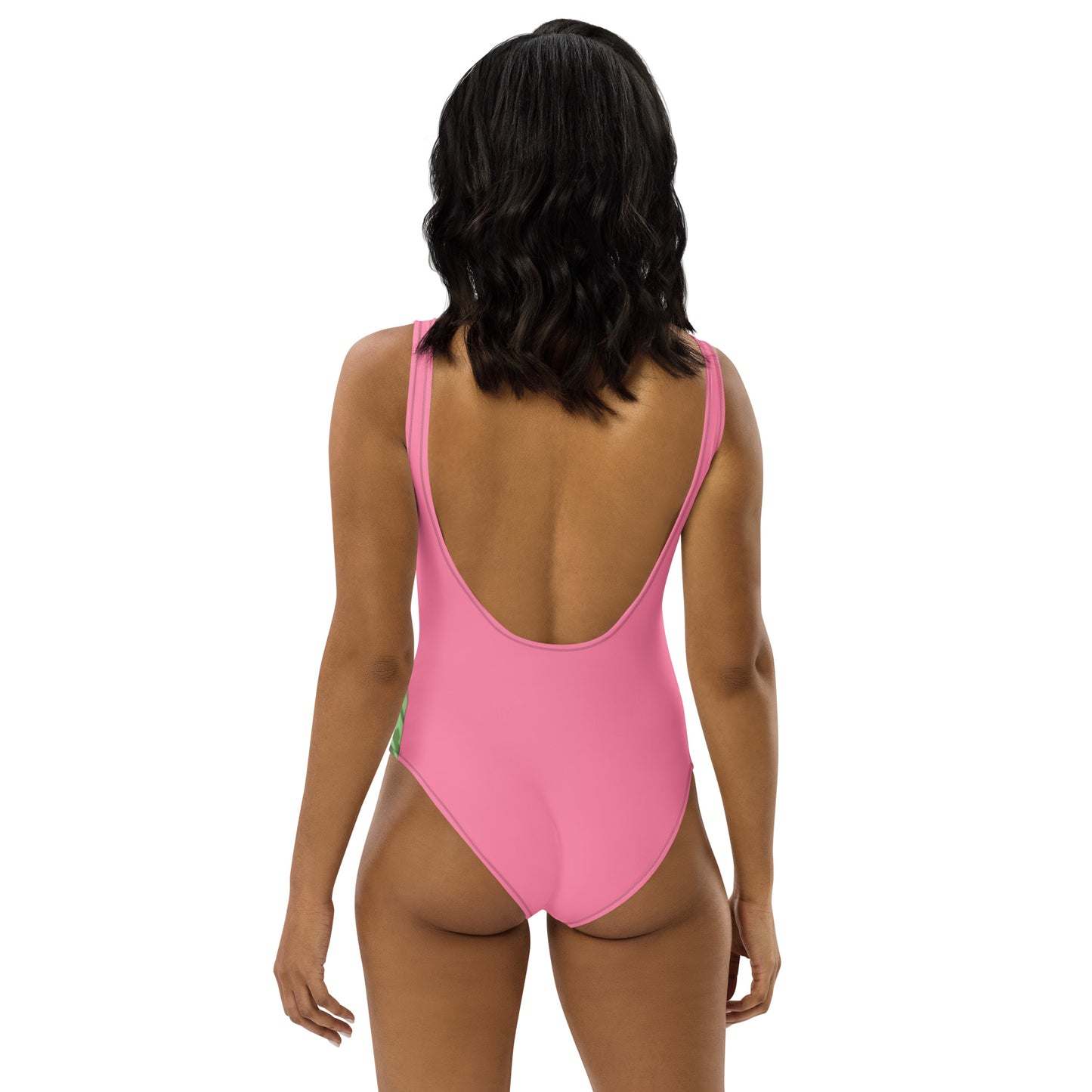 One-Piece Swimsuit - tickle me pink