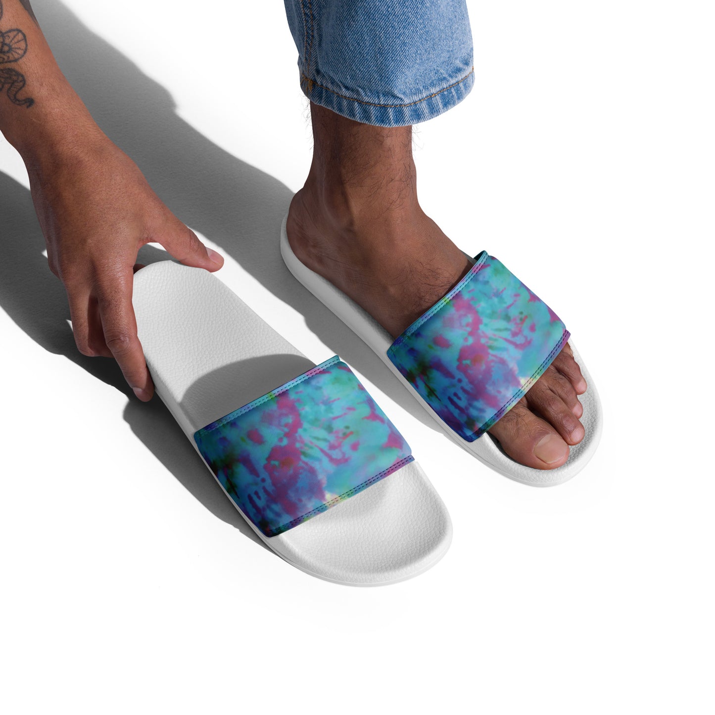 tie-die - Men’s slides