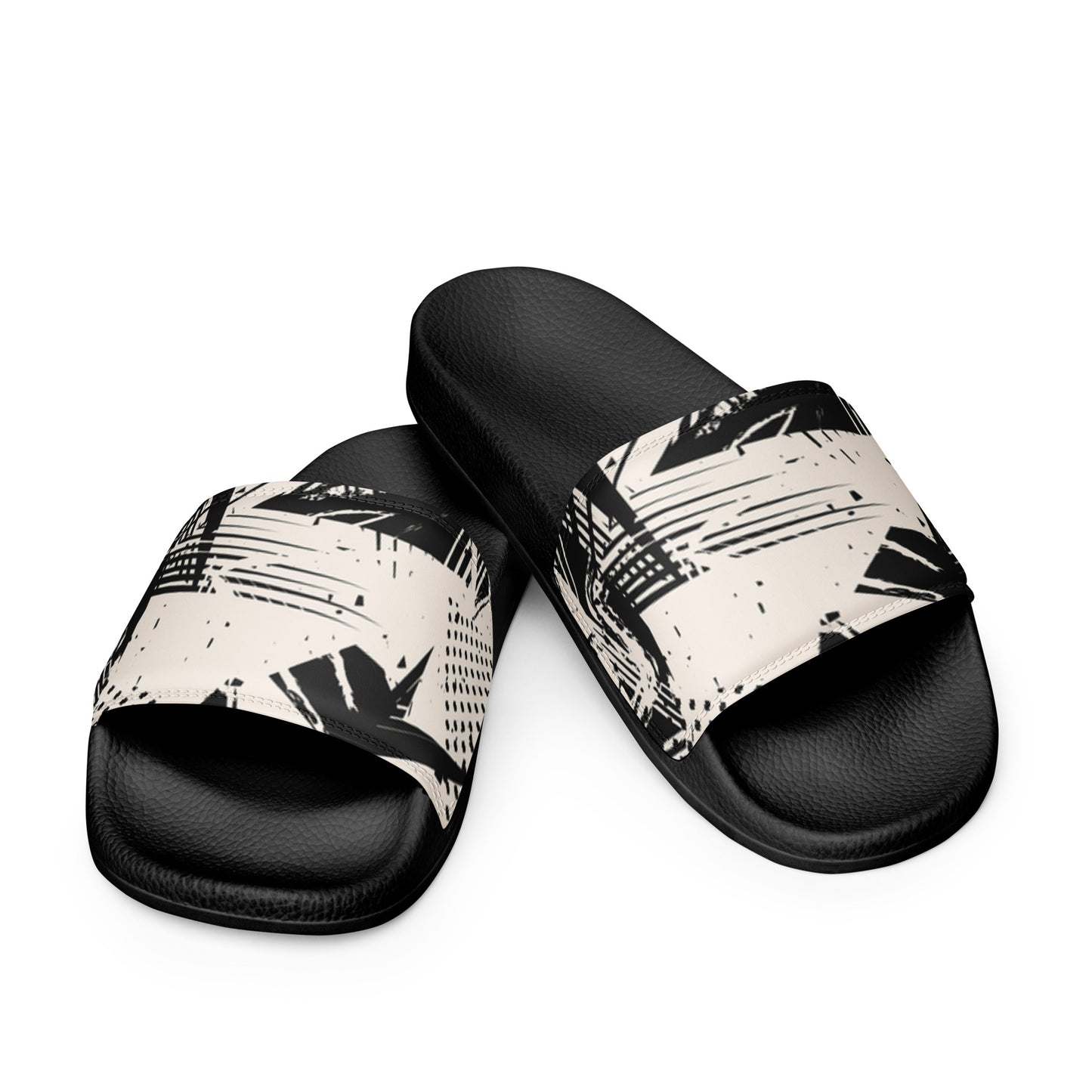 Women's slides - black & white