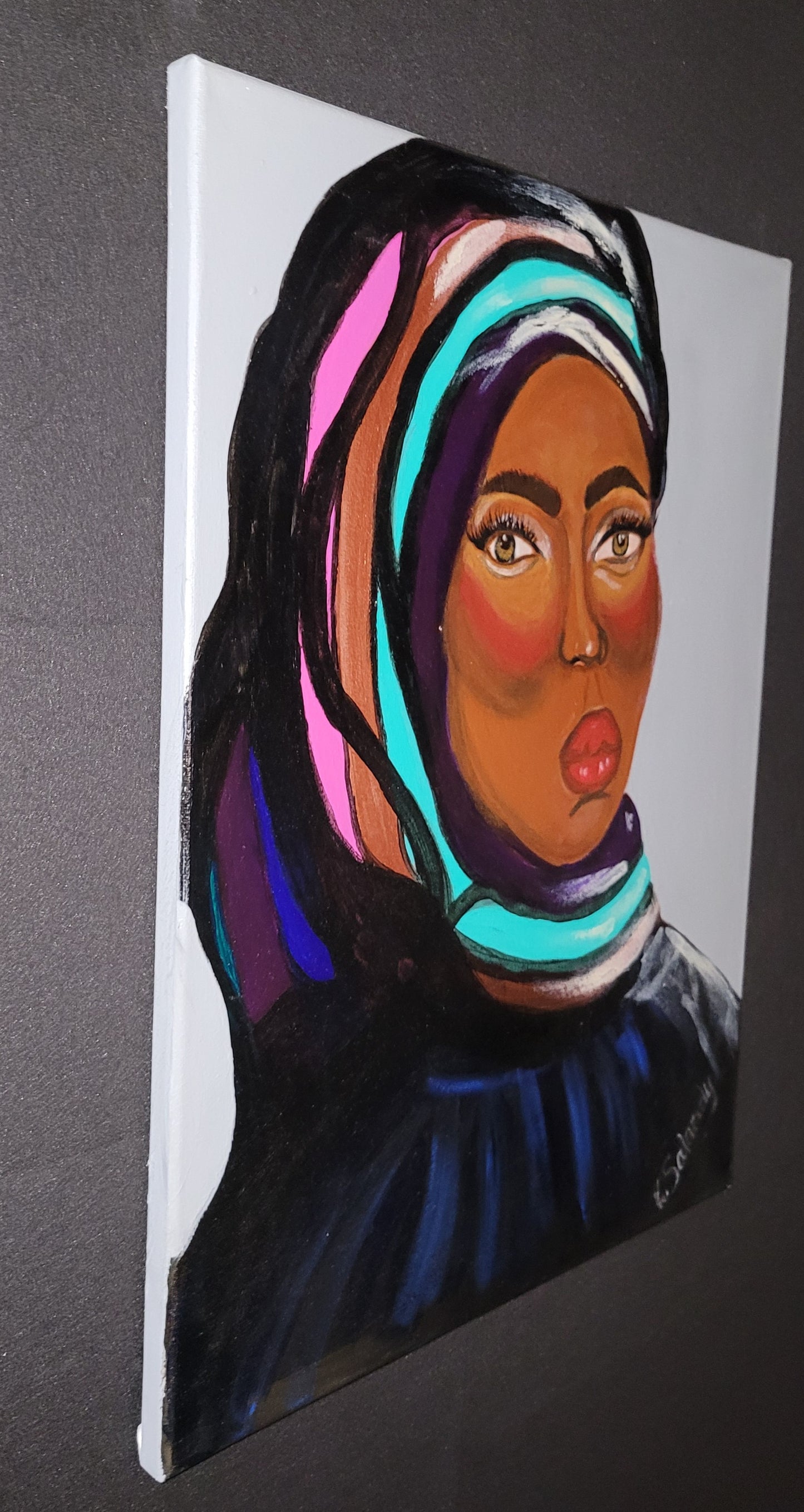 "Hues of Inner Beauty: Veiled Elegance" - Limited Release