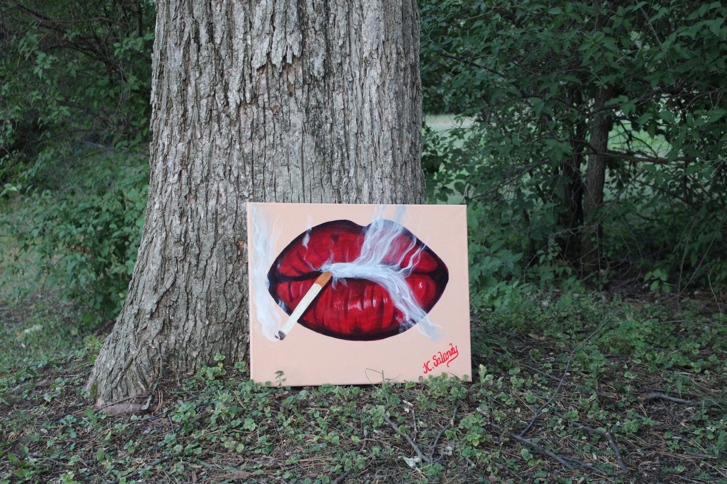 "Scarlet Temptation: Smoke and Seduction"- Limited Release