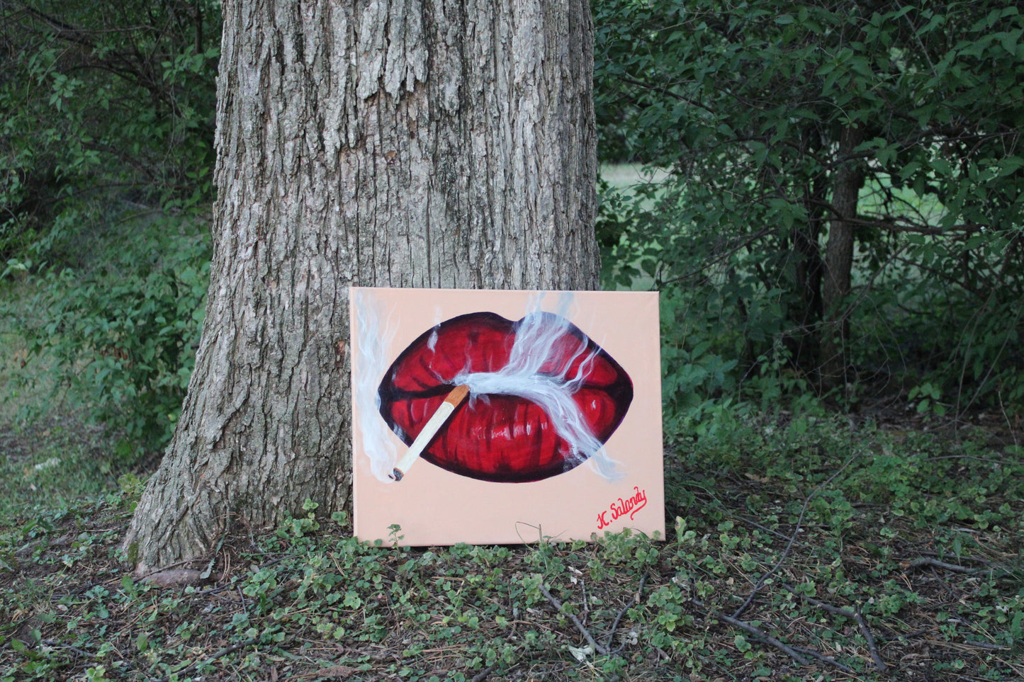 "Scarlet Temptation: Smoke and Seduction"- Limited Release