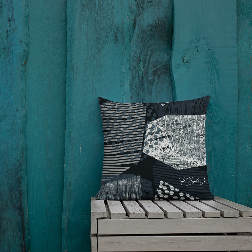 Premium Pillow - Minimalist Black & White