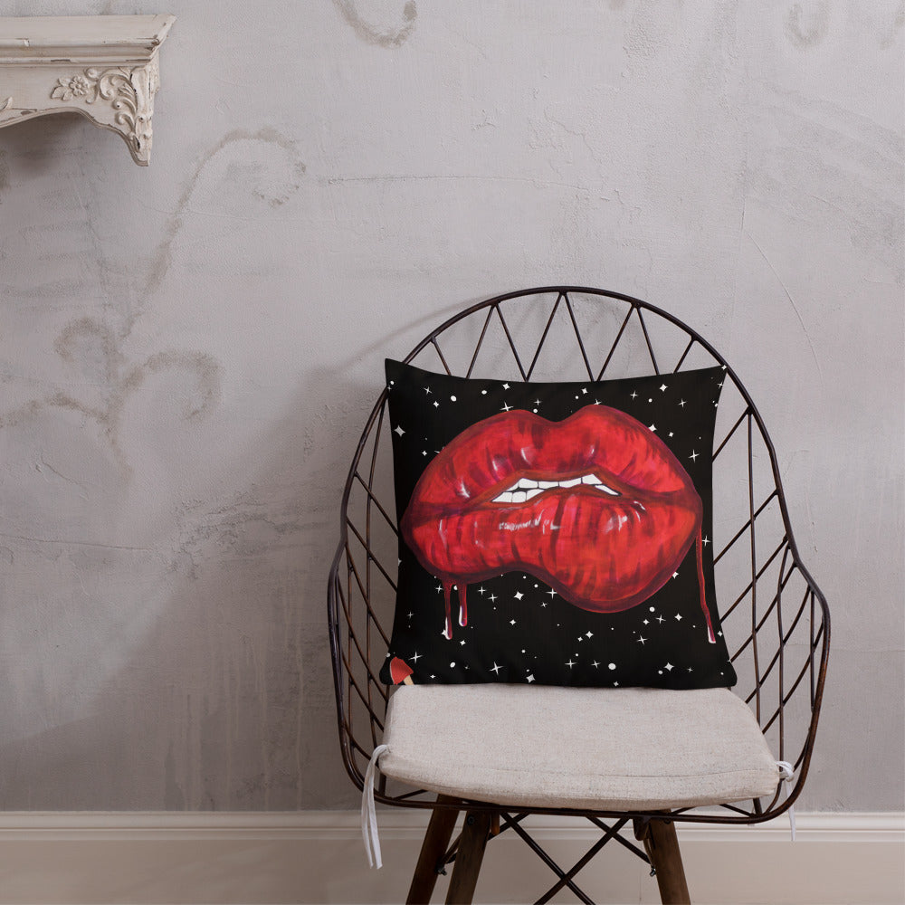 Premium Pillow Red bit Lip
