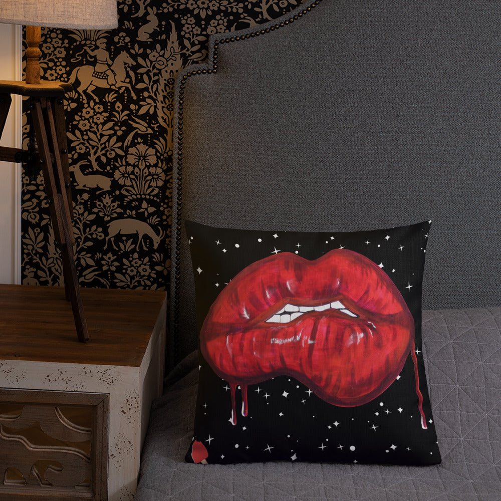 Premium Pillow Red bit Lip