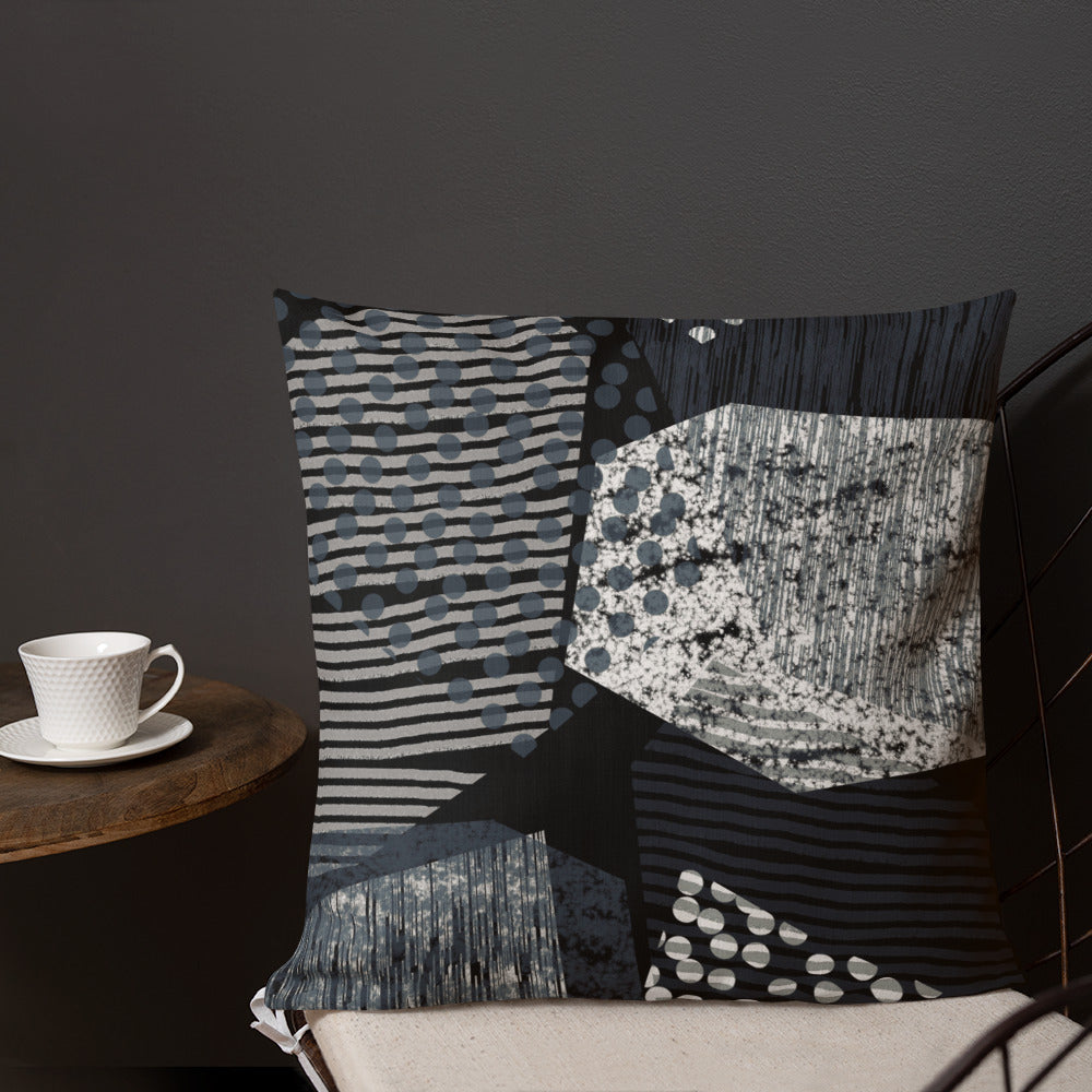 Premium Pillow - Minimalist Black & White
