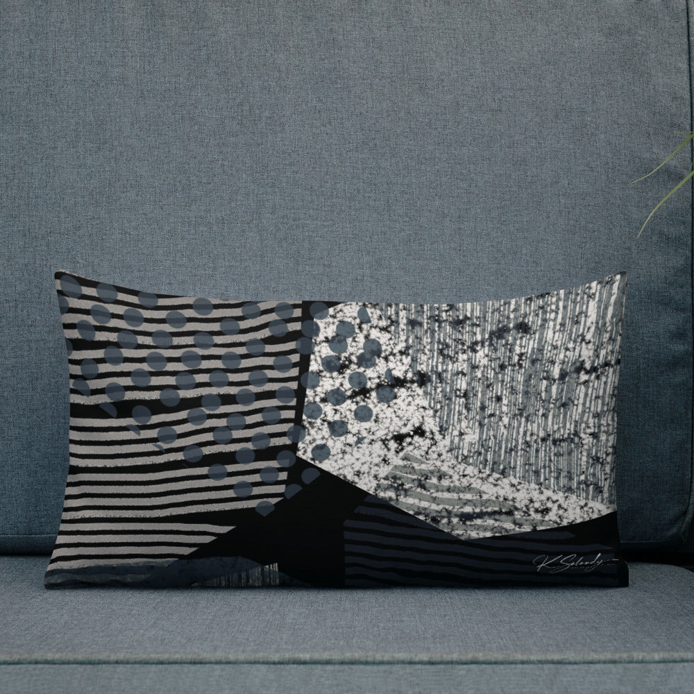 Premium Pillow - Minimalist Black & White