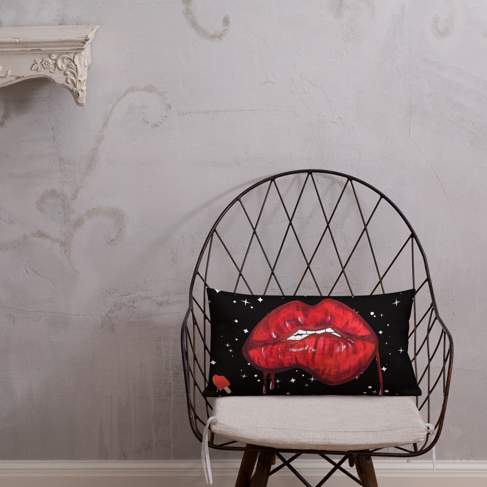 Premium Pillow Red bit Lip