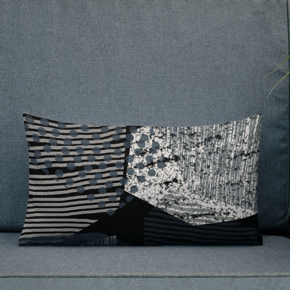 Premium Pillow - Minimalist Black & White