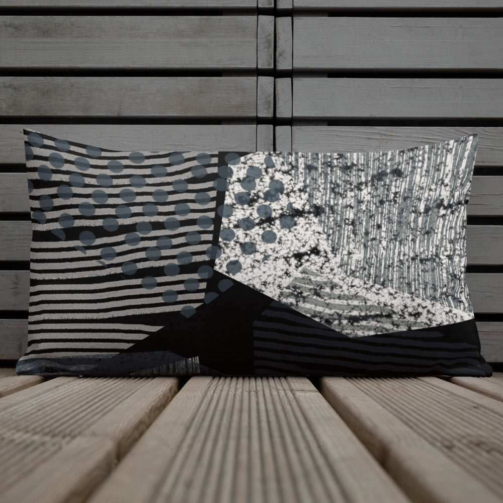 Premium Pillow - Minimalist Black & White