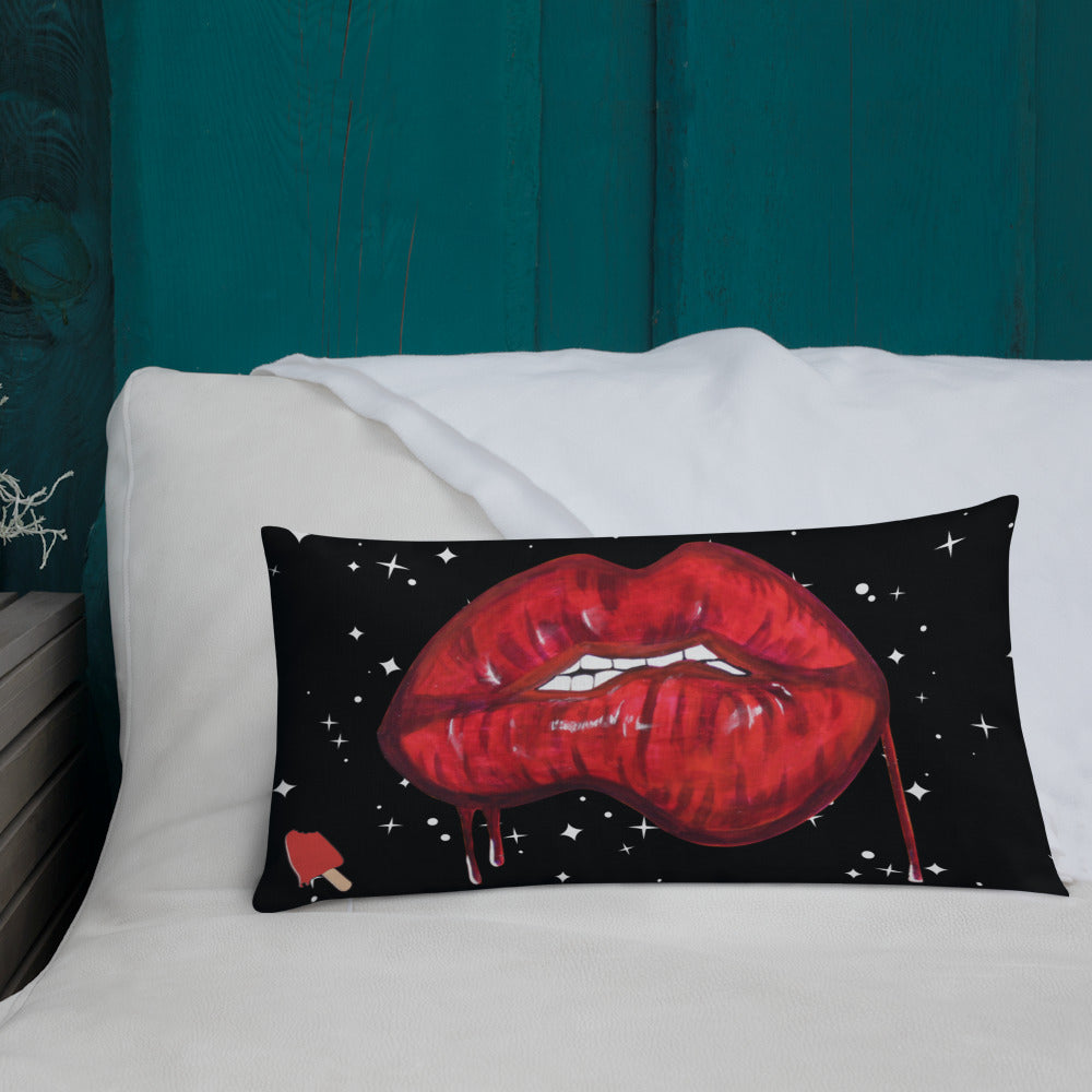 Premium Pillow Red bit Lip
