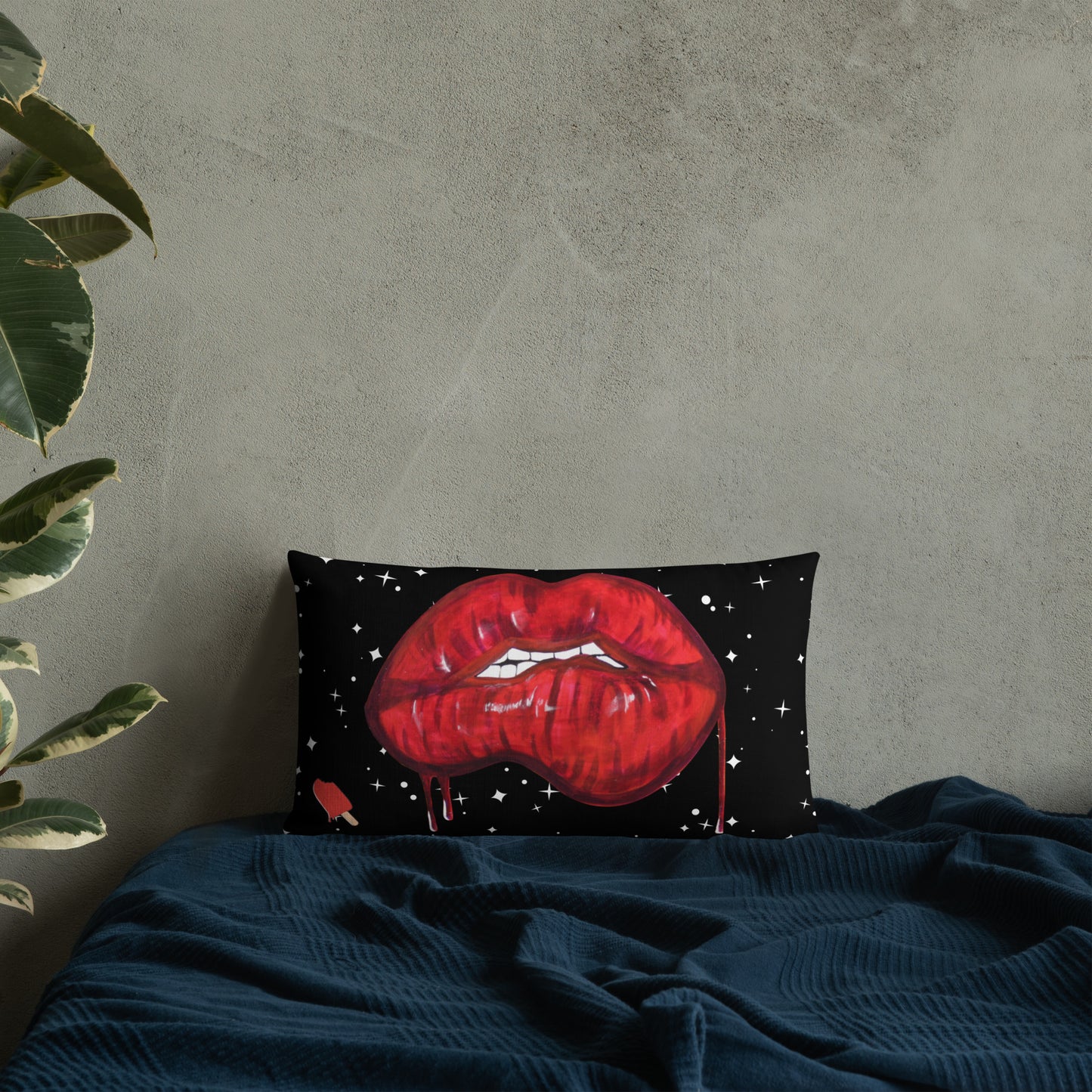 Premium Pillow Red bit Lip