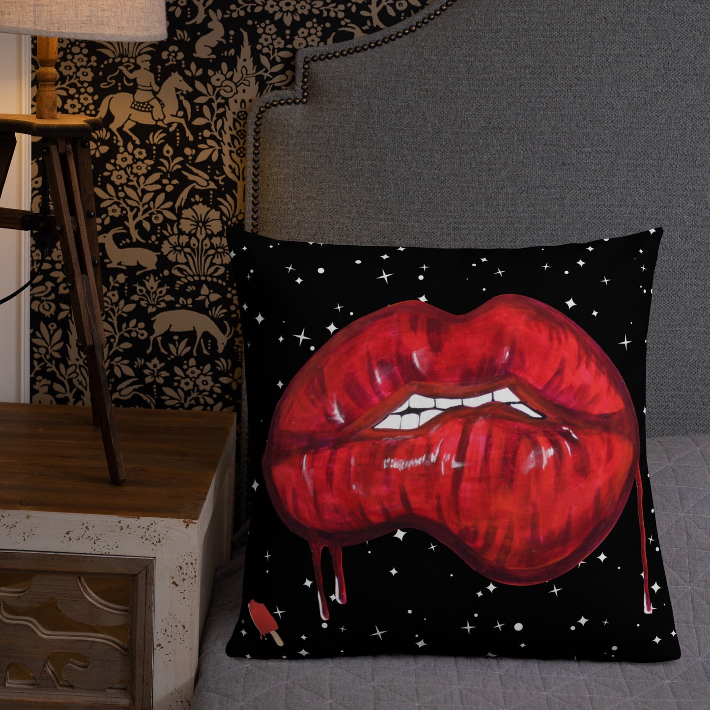 Premium Pillow Red bit Lip