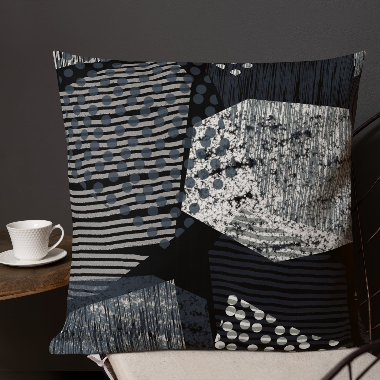 Premium Pillow - Minimalist Black & White