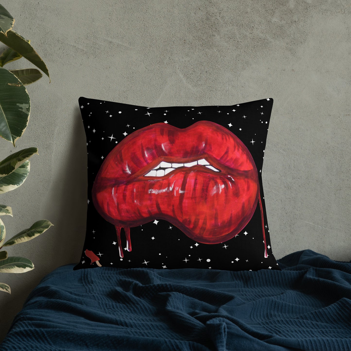 Premium Pillow Red bit Lip