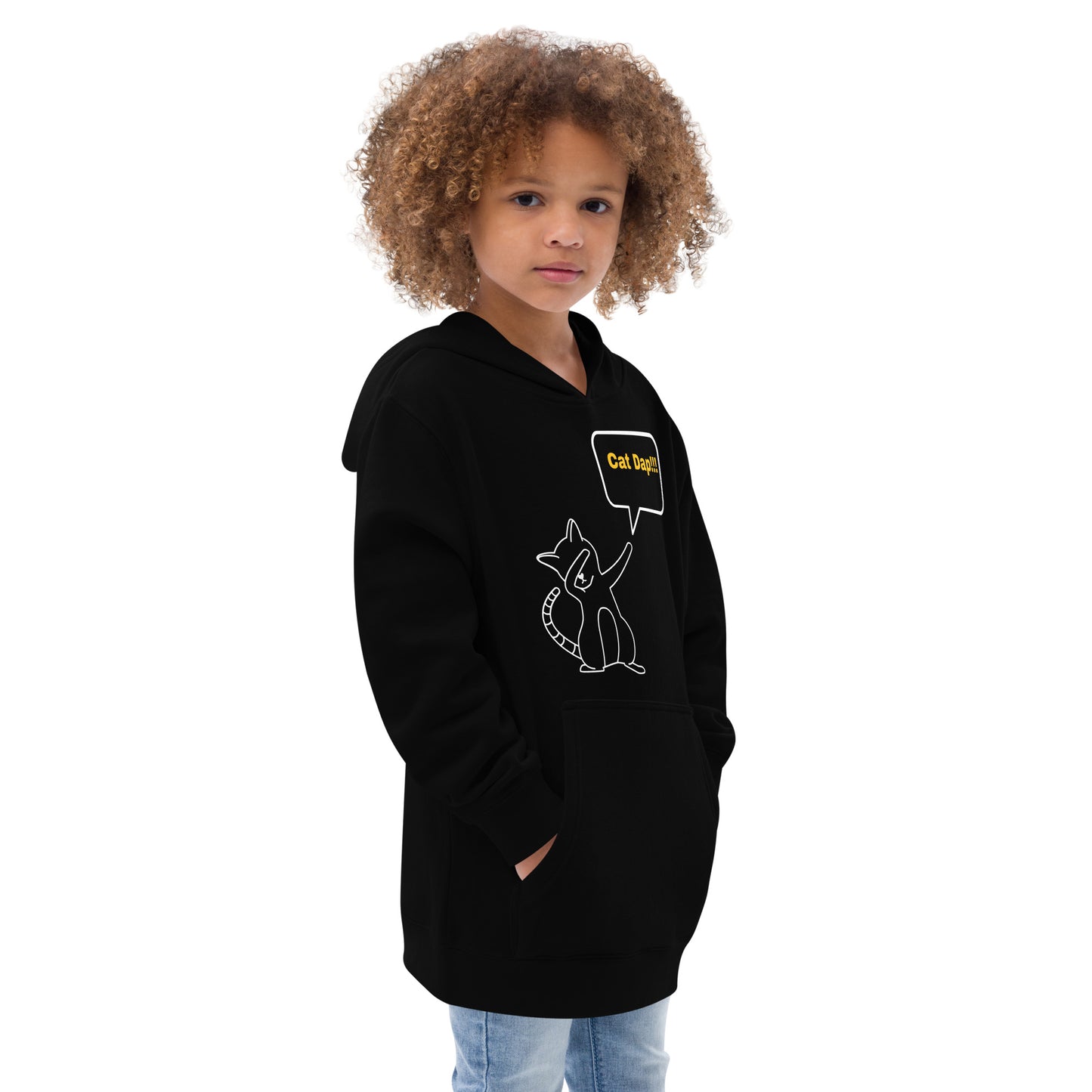"Cat Dap" Kids fleece hoodie