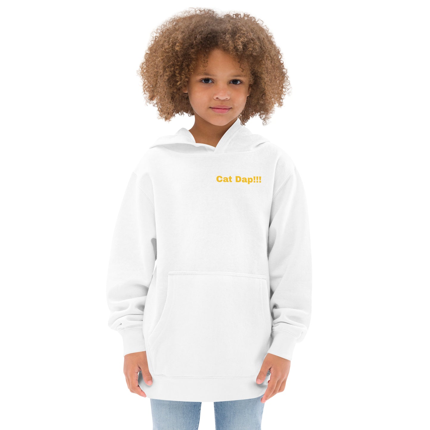 "Cat Dap" Kids fleece hoodie
