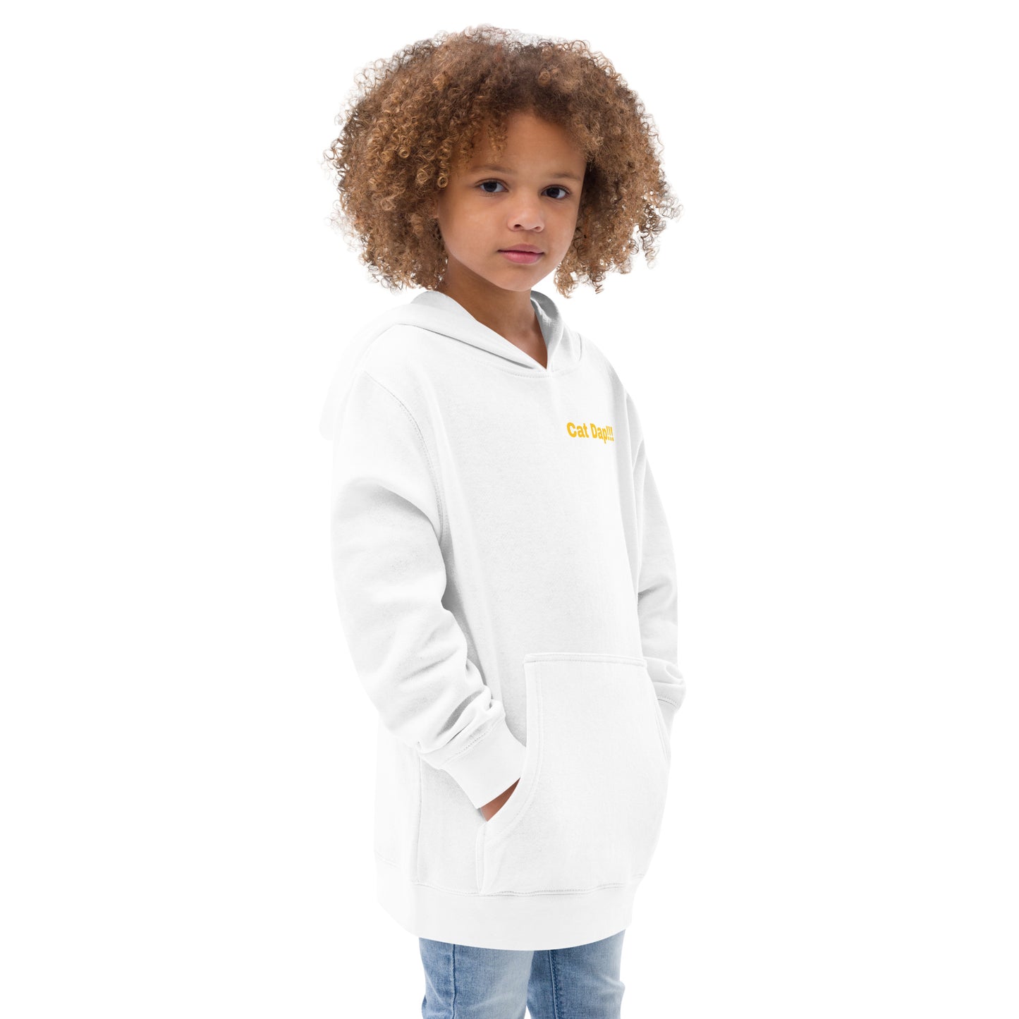"Cat Dap" Kids fleece hoodie