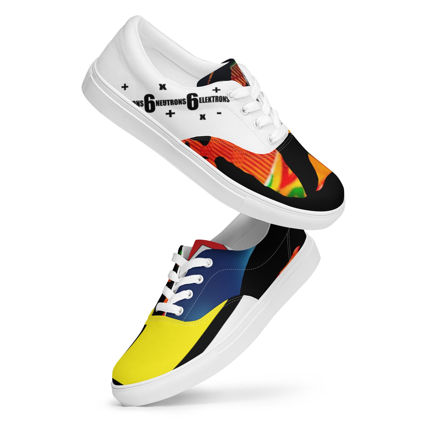 Black History - Men’s lace-up canvas shoes