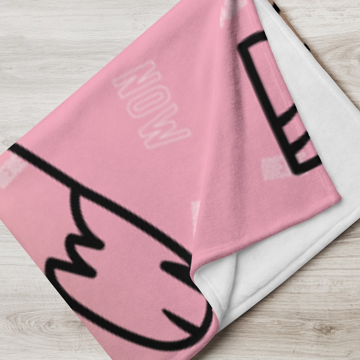 "Dog Dap" Throw Blanket