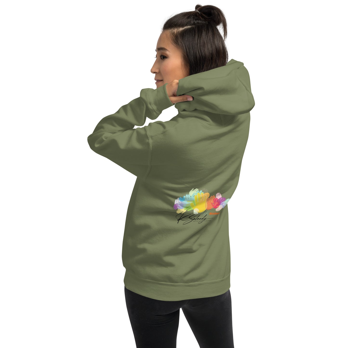"Spread love and acceptance - Unisex Hoodie