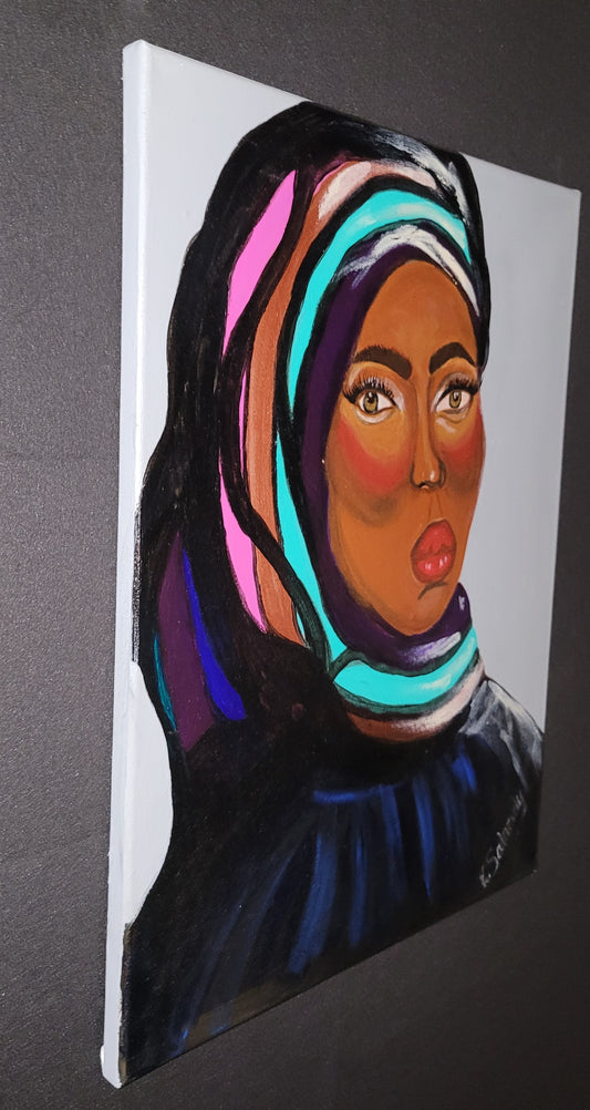 "Hues of Inner Beauty: Veiled Elegance" - Limited Release